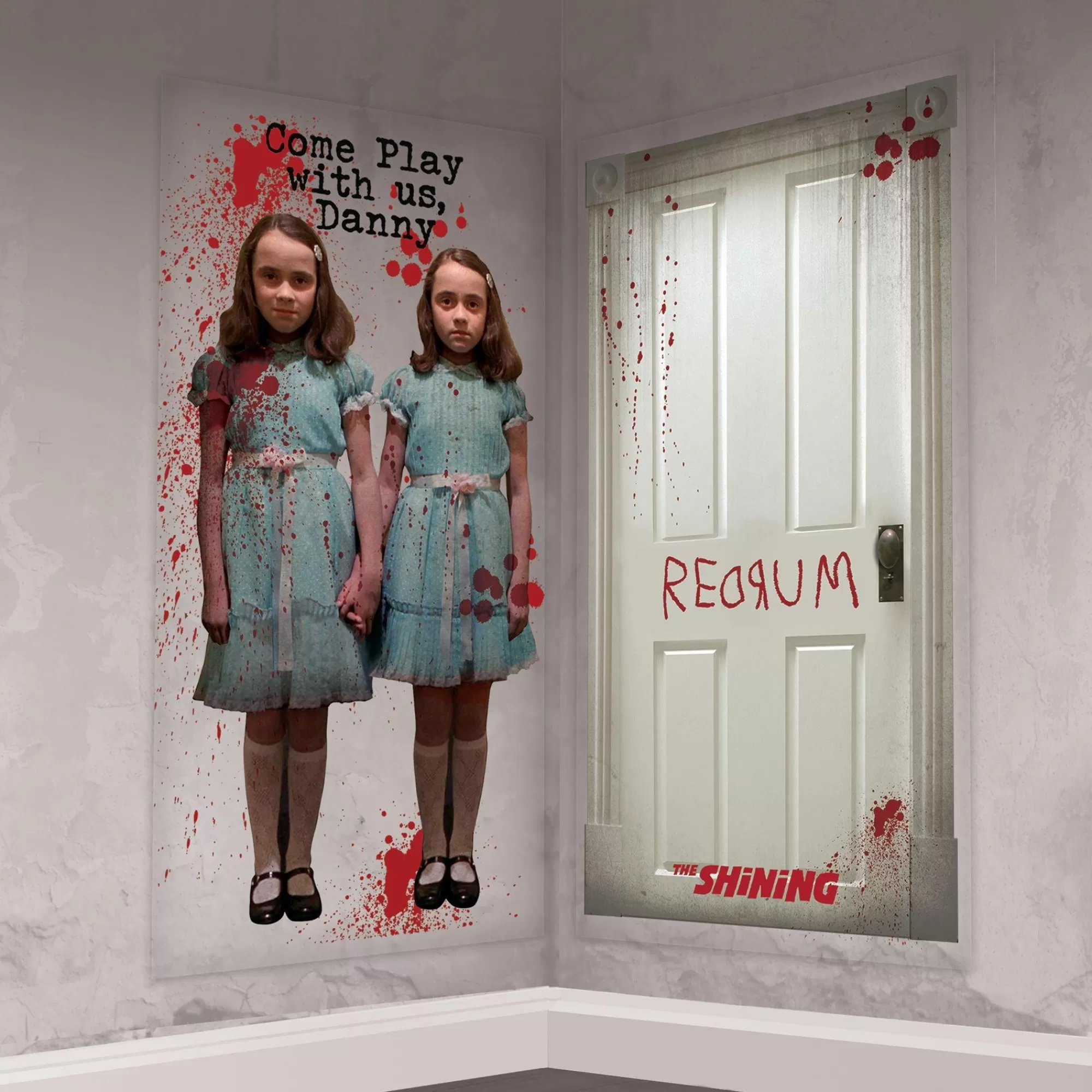 Party City Window & Wall Décor | The Shining Scene Setter Add-Ons, 2Pc