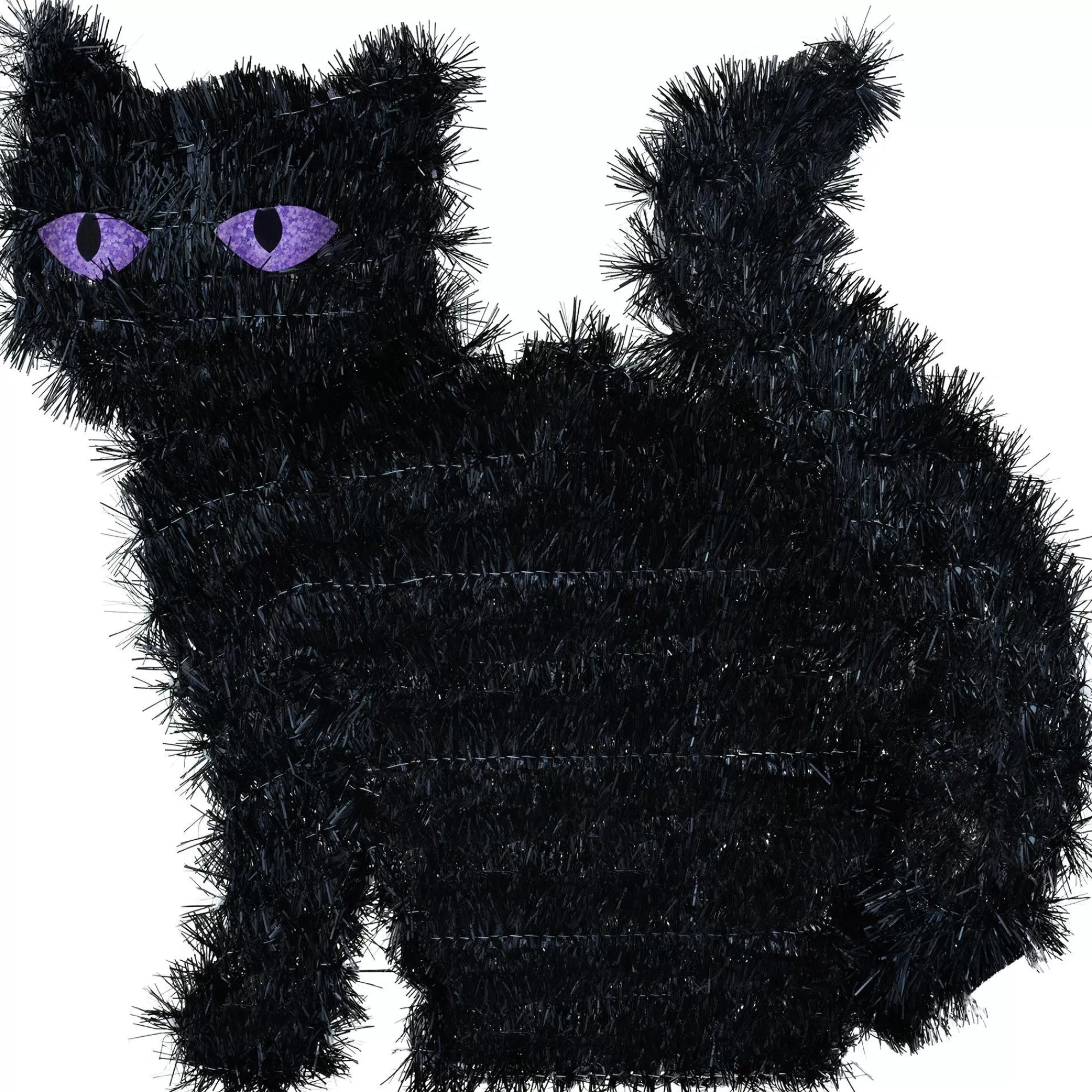 Party City Window & Wall Décor | Tinsel Black Cat