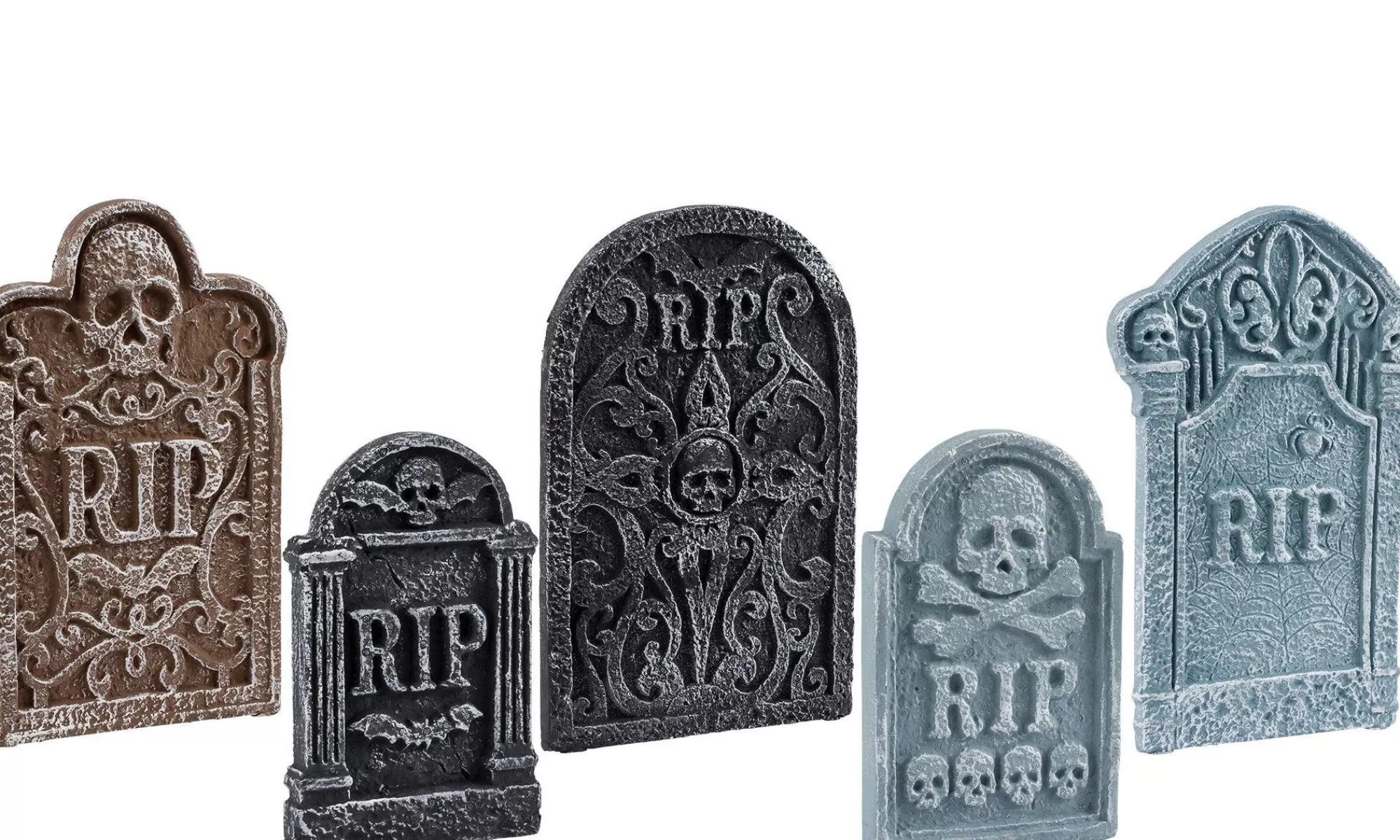 Party City Tombstones & Fencing | Tombstone Decoration Set 5Ct