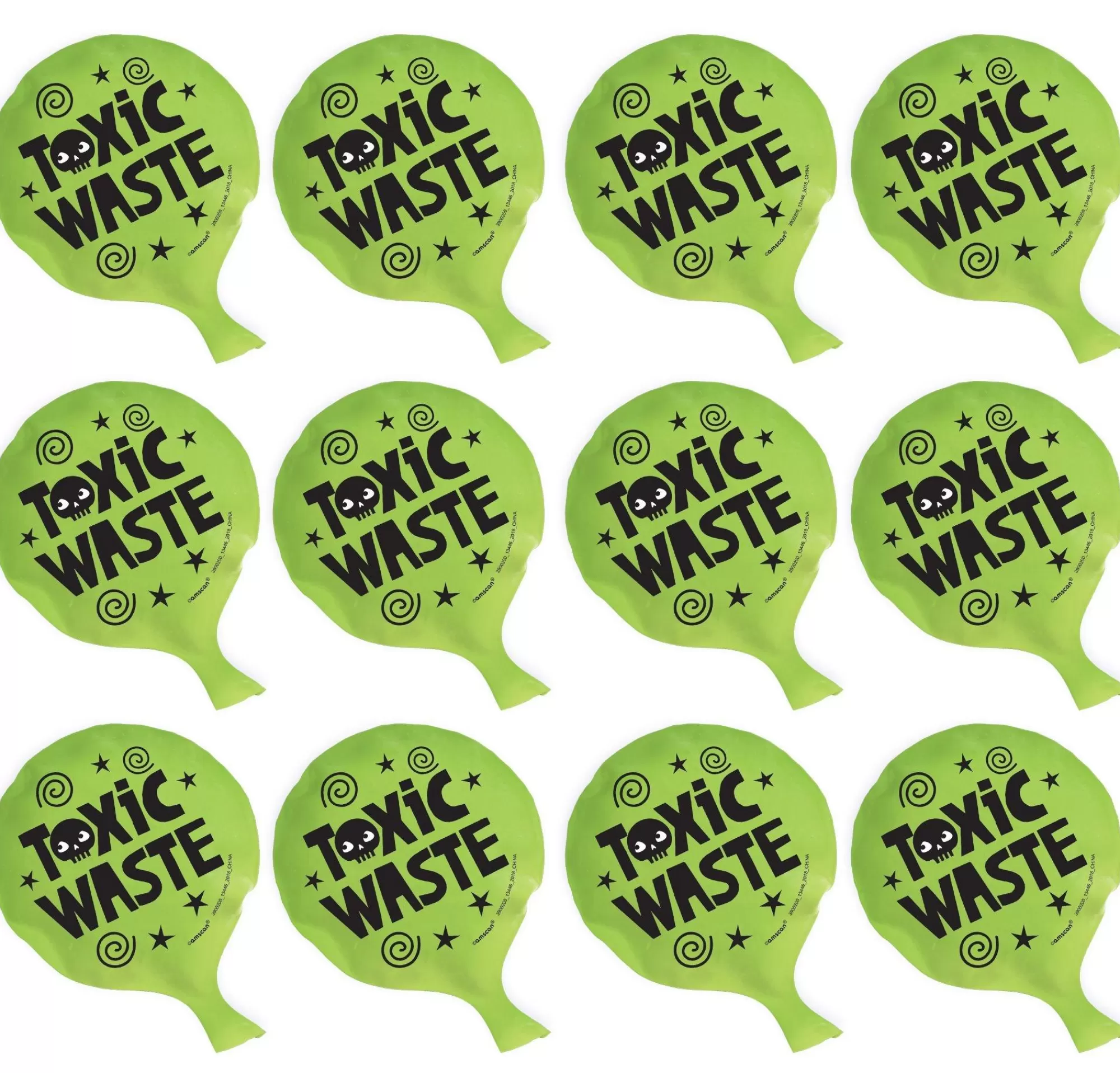 Party City Trunk Or Treat | Toxic Waste Whoopee Cushions 12Ct