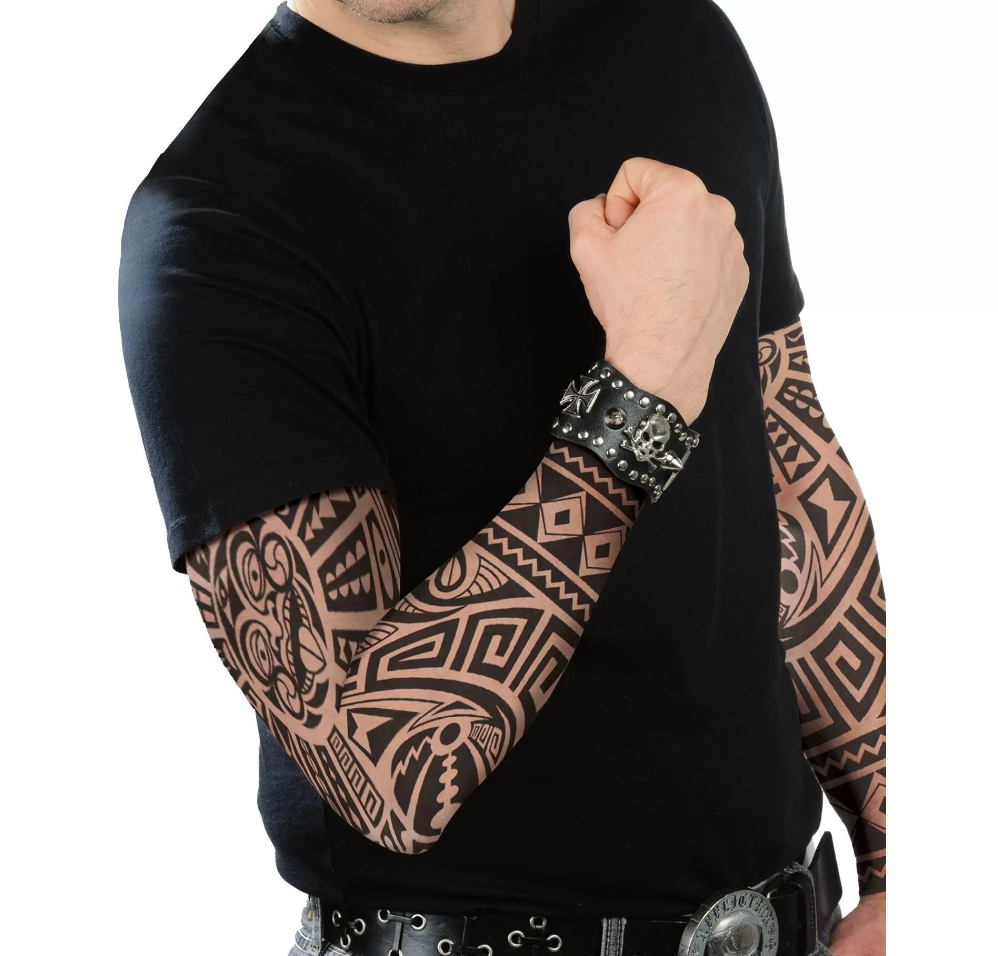 Party City Makeup-Tribal Tattoo Sleeves