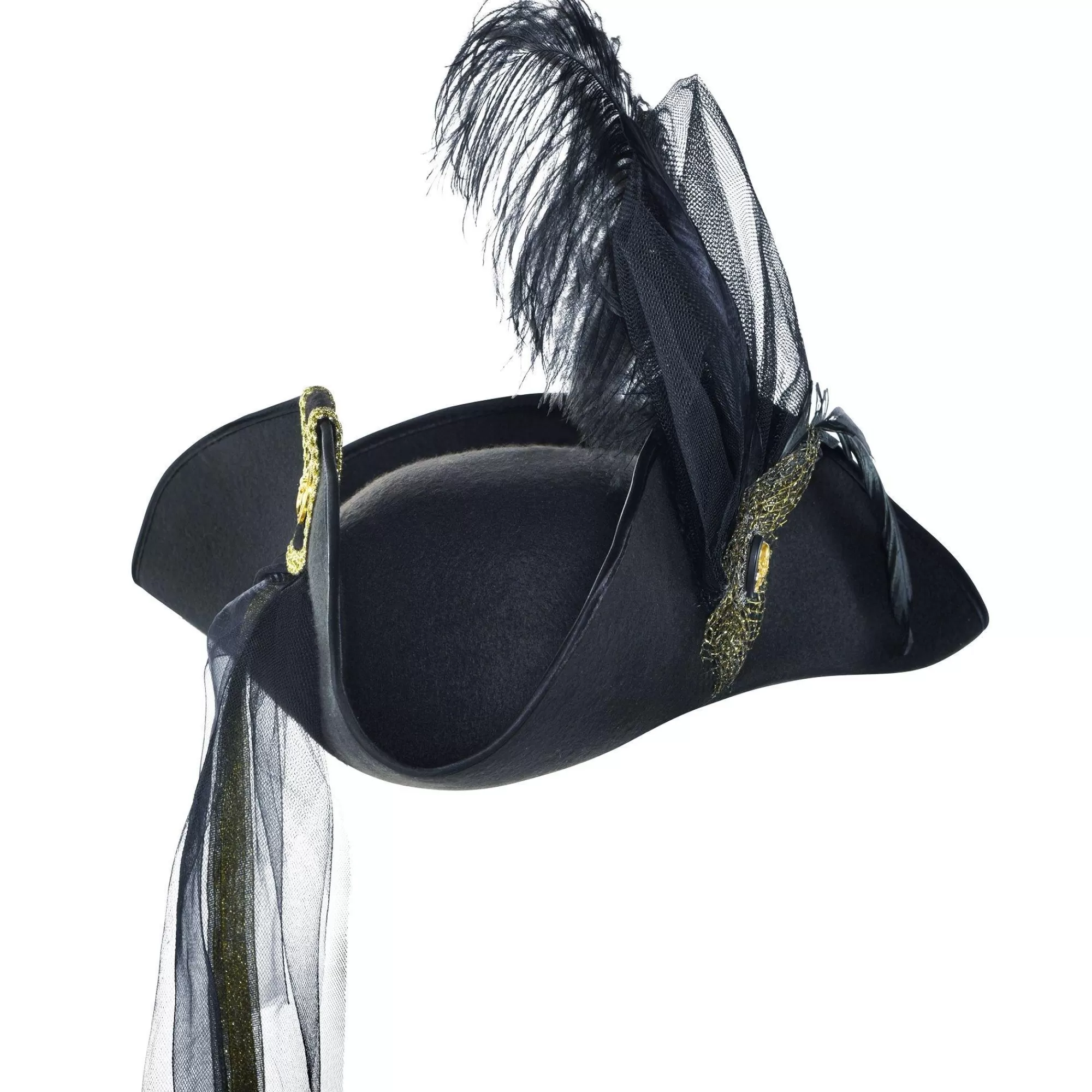 Party City Pirate-Tricorn Couture Pirate Hat