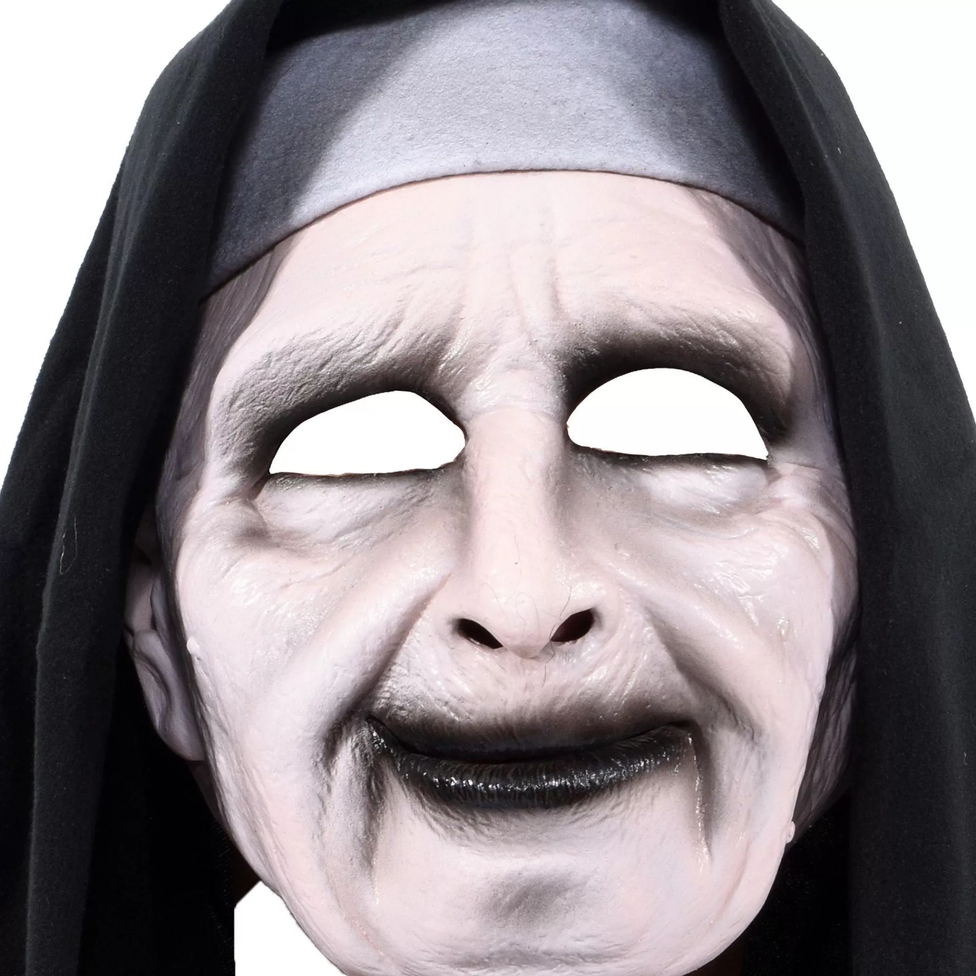 Party City Scary-Uv Hooded Nun Mask