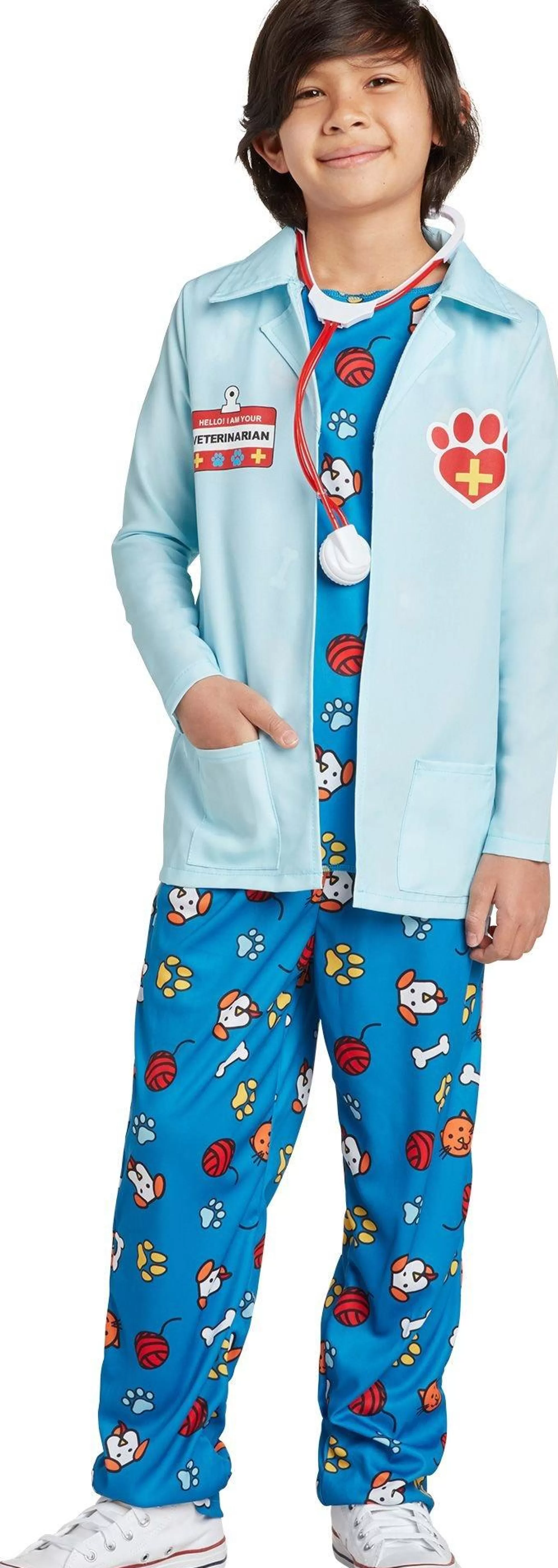 Boy Party City Career | Veterinarian Scrubs Costume For Kids