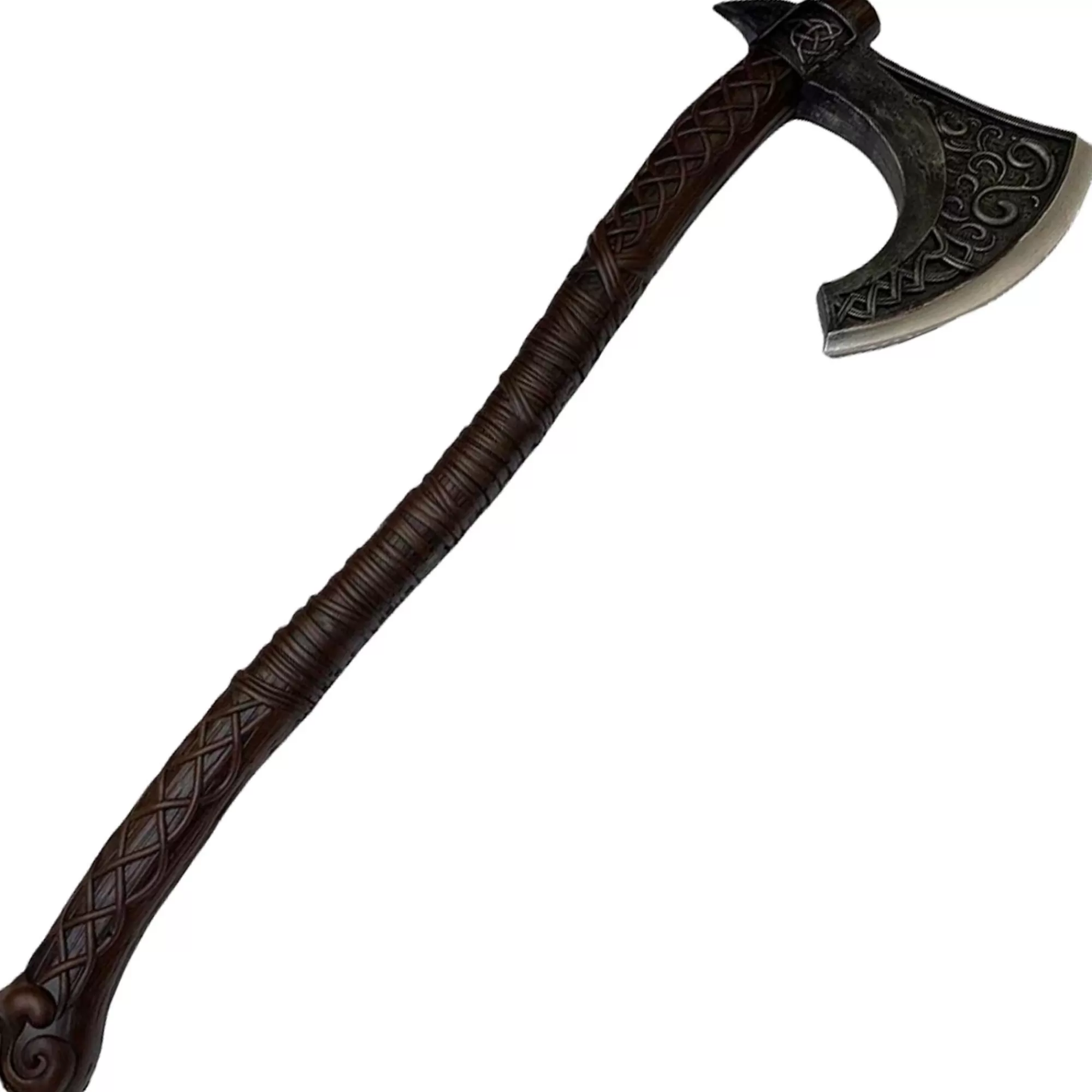 Party City Weapons-Viking Bearded Battle Axe, 44In - High-Density Foam Prop