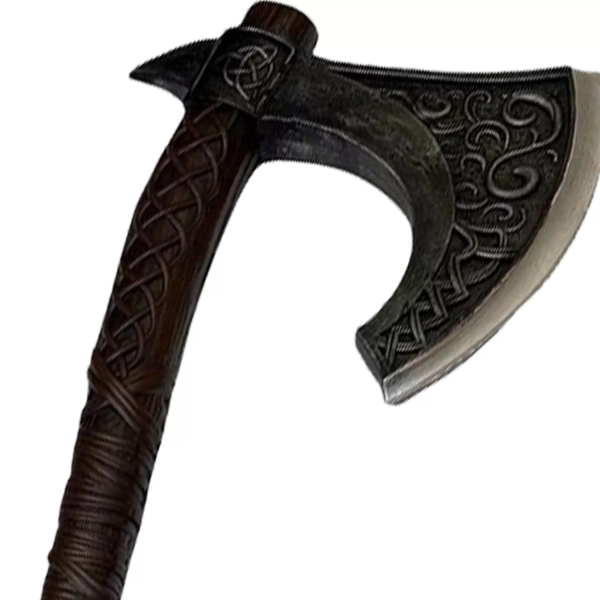 Party City Weapons-Viking Bearded Battle Axe, 44In - High-Density Foam Prop