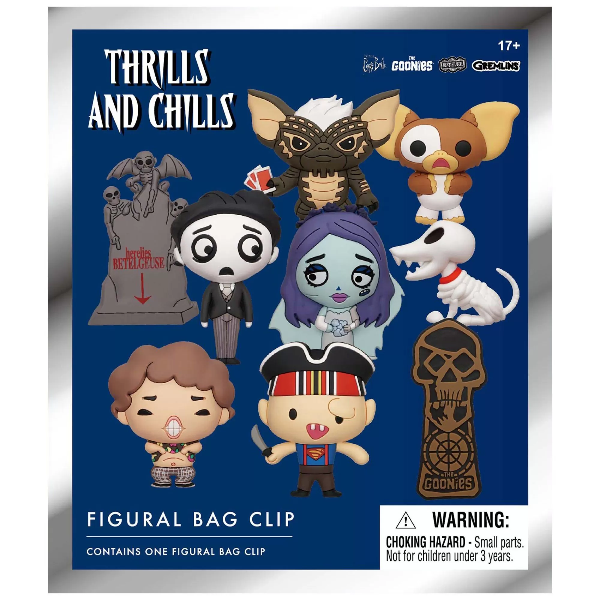 Party City Favors & Favor Bags | Warner Bros Horror 3D Foam Plastic Bag Clip Mystery Pack, 2.5In