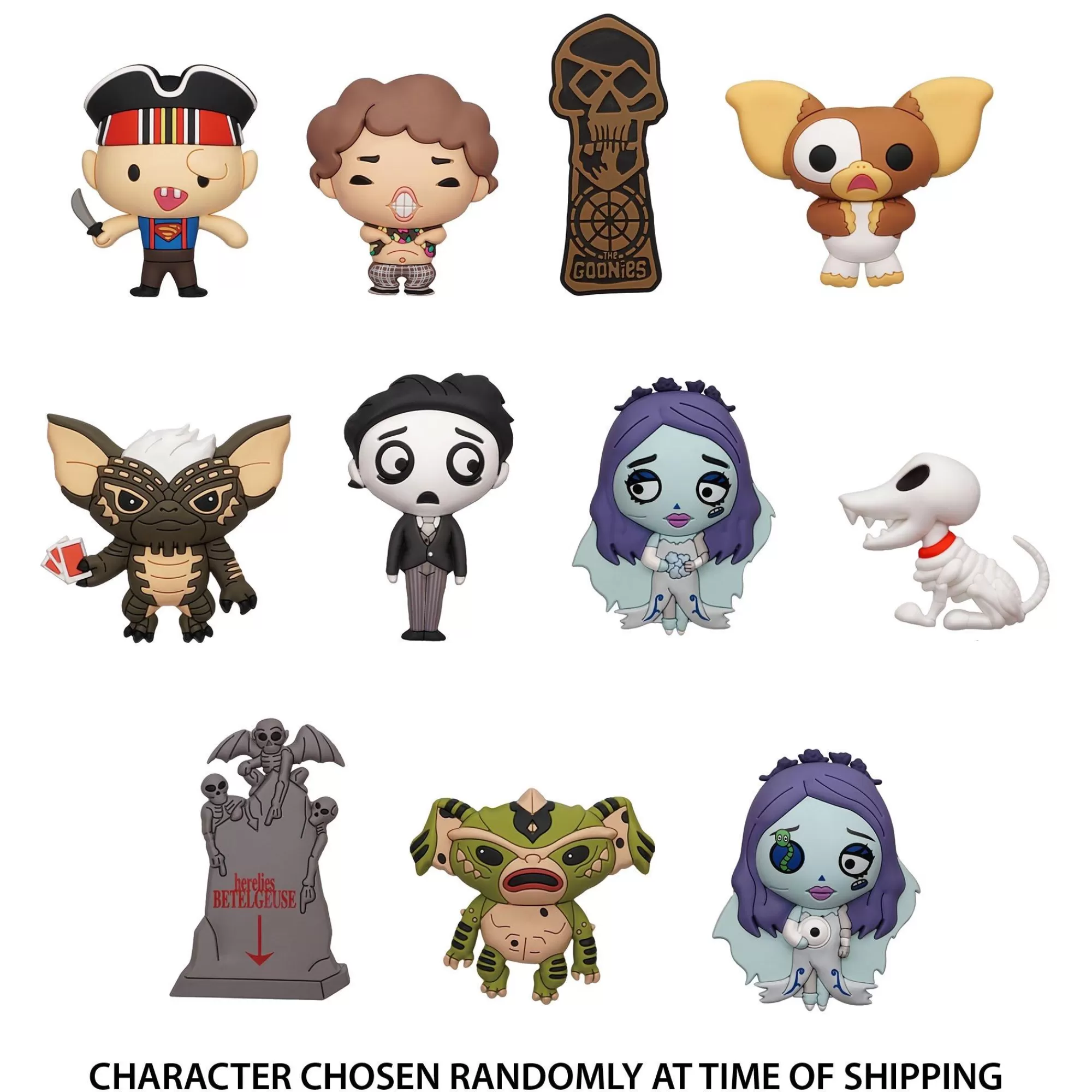 Party City Favors & Favor Bags | Warner Bros Horror 3D Foam Plastic Bag Clip Mystery Pack, 2.5In