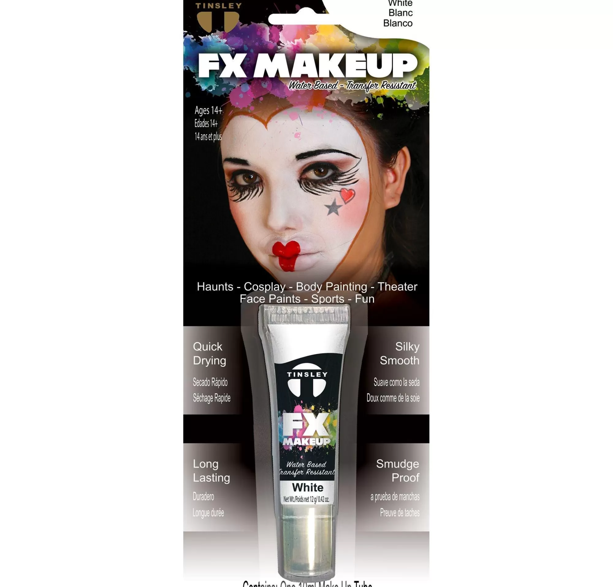 Party City Makeup-White Fx Makeup- Tinsley Transfers