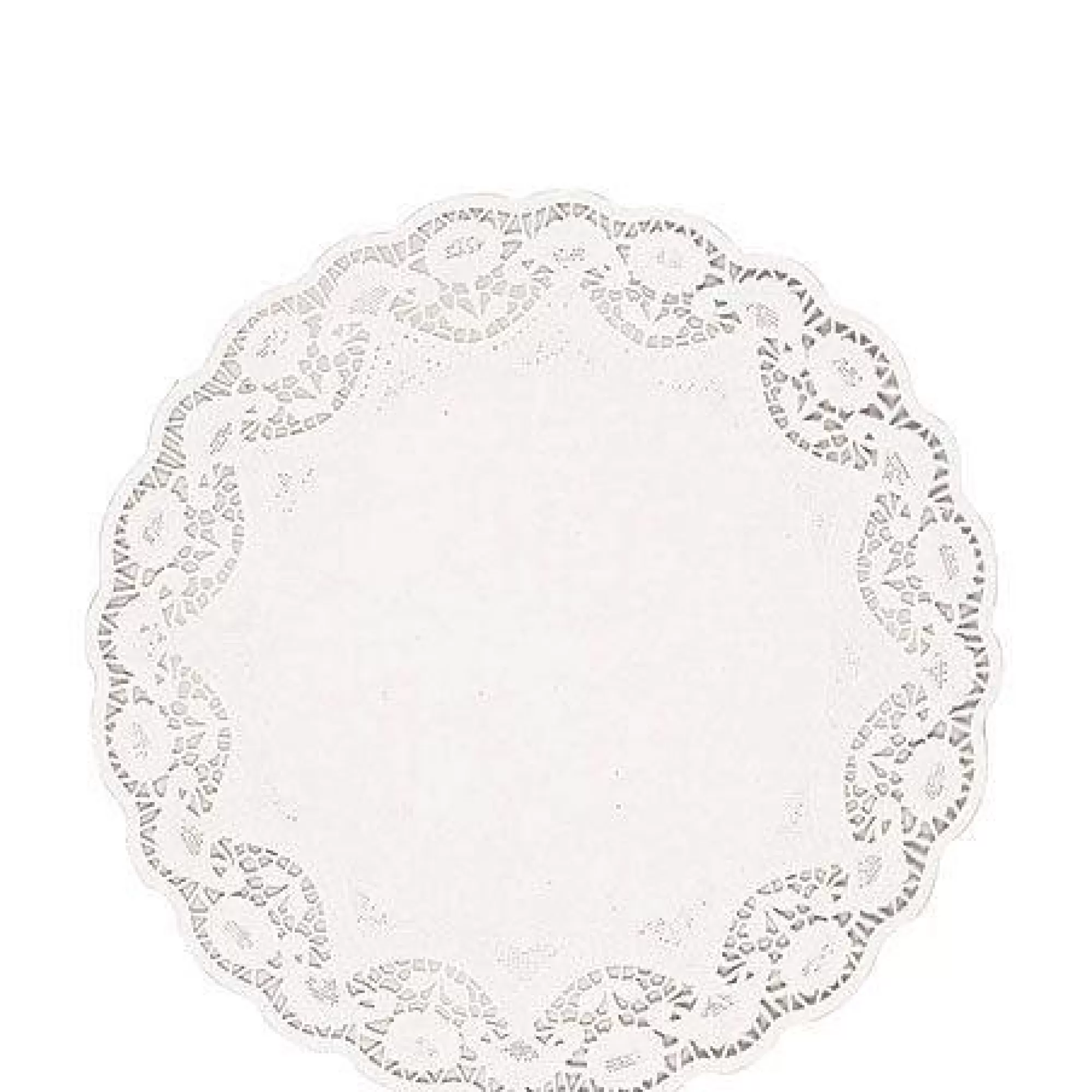 Party City Baking Supplies-White Round Paper Doilies 12Ct