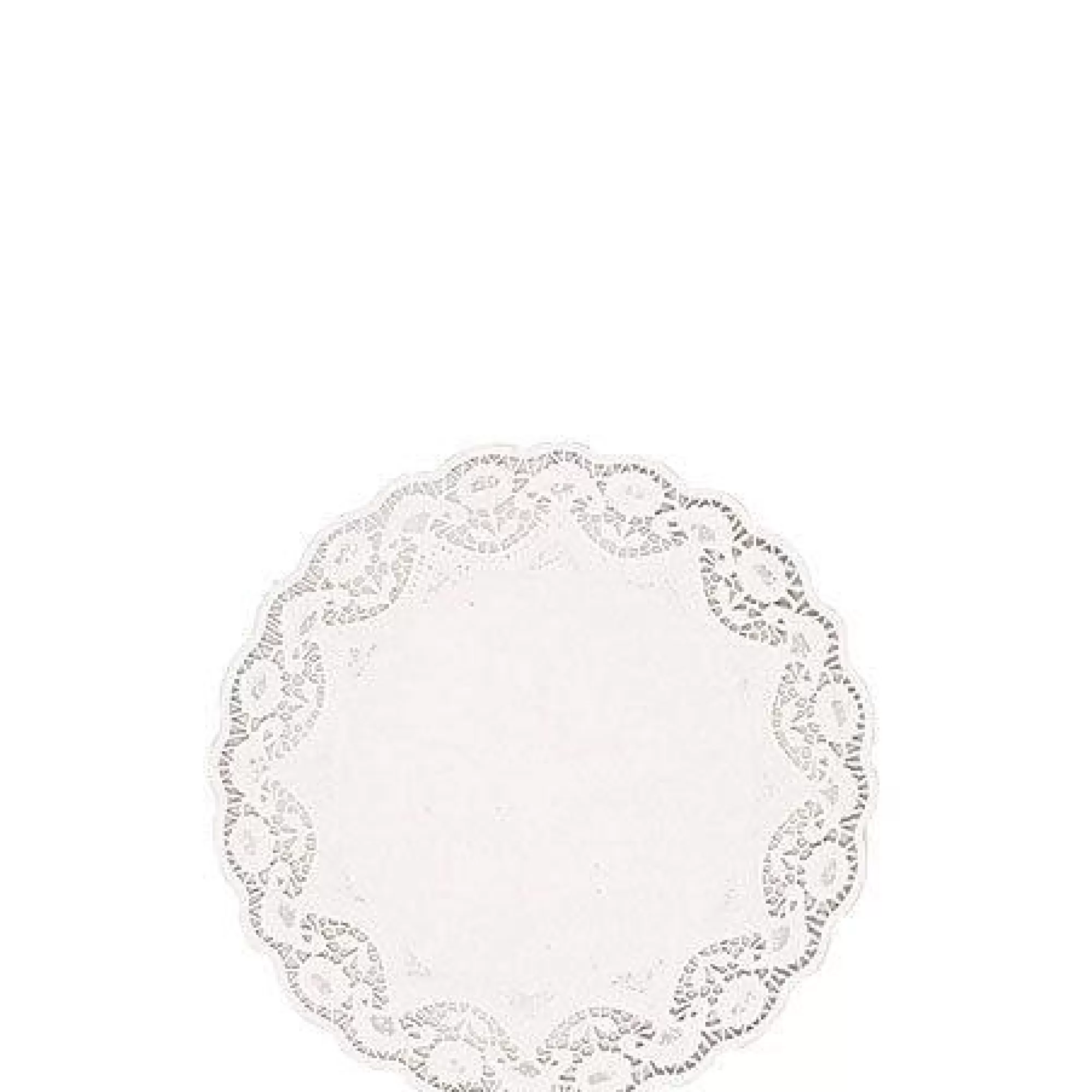 Party City Baking Supplies-White Round Paper Doilies 40Ct