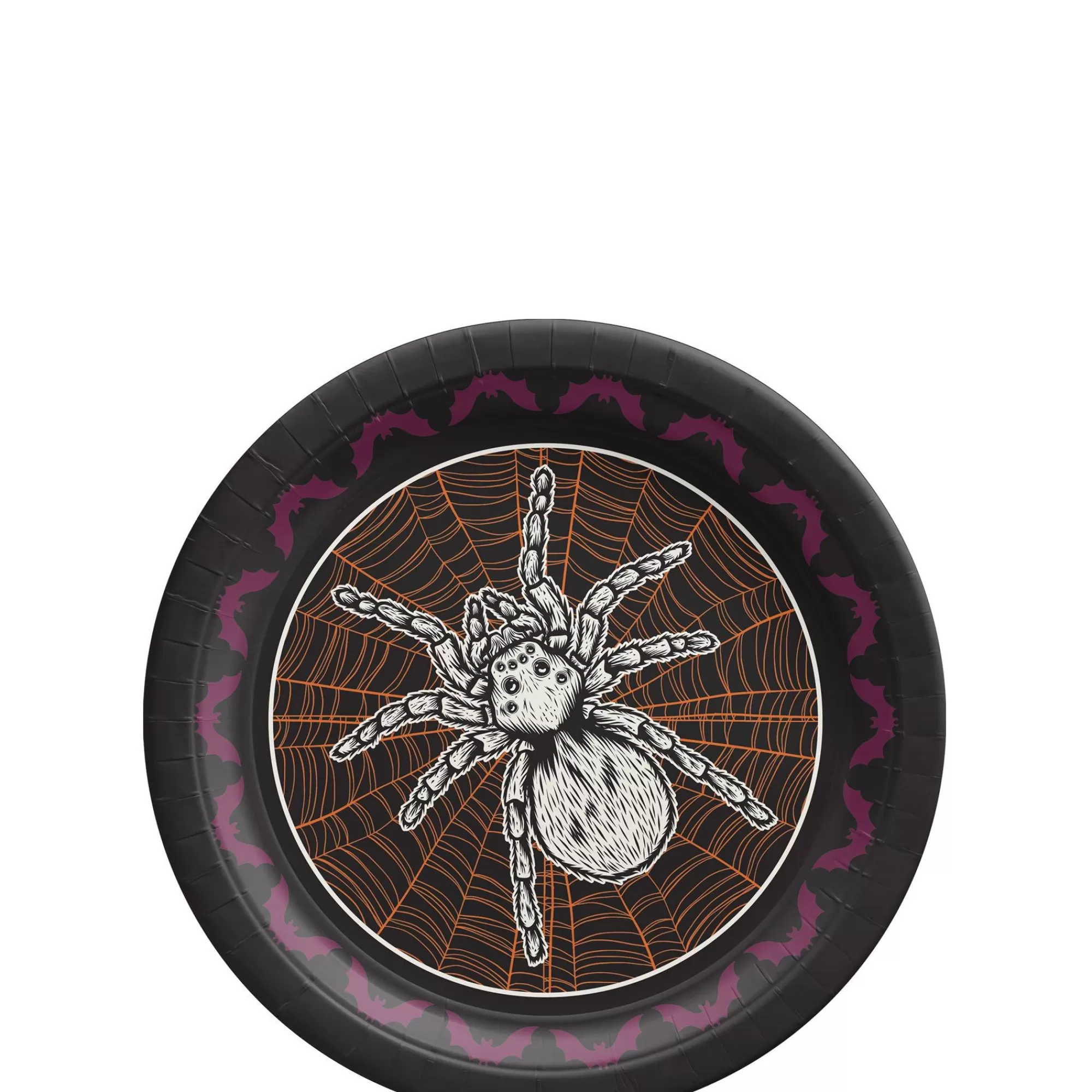 Party City Tableware & Serveware | Wicked Hauntings Paper Dessert Plates, 6.75In, 20Ct