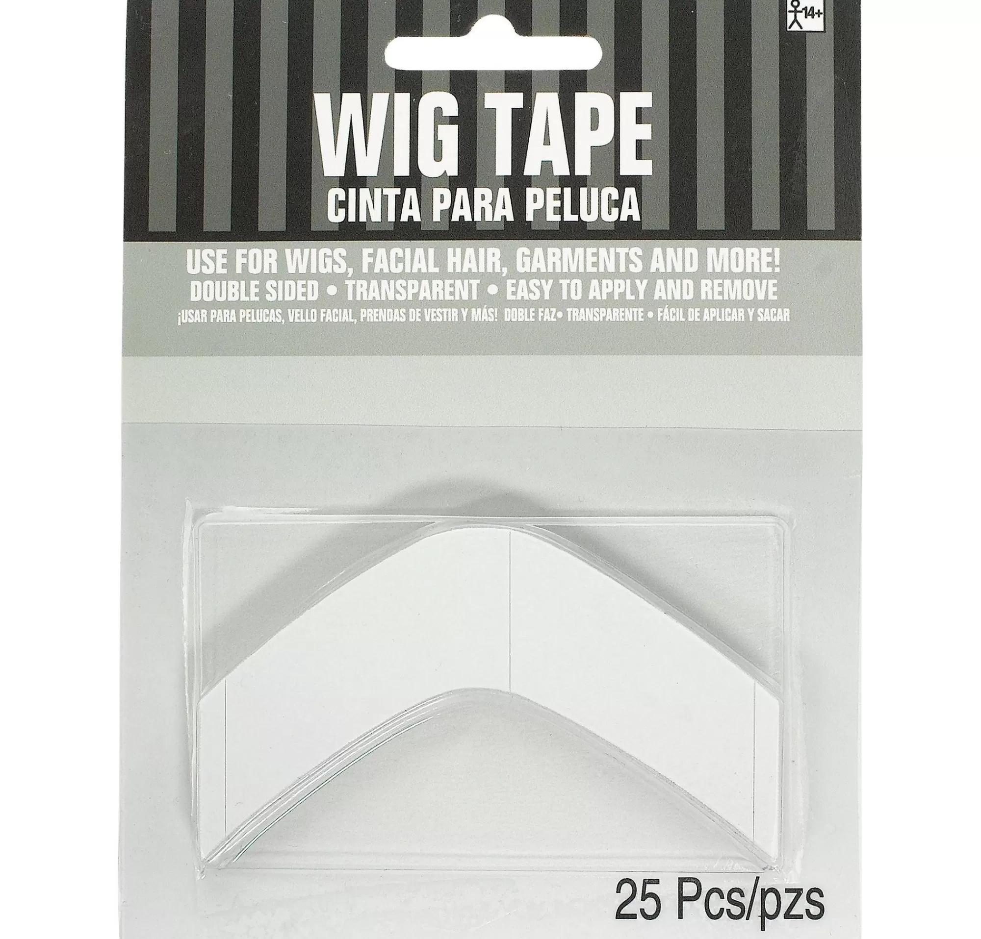 Party City Wigs-Wig Tape 25Ct