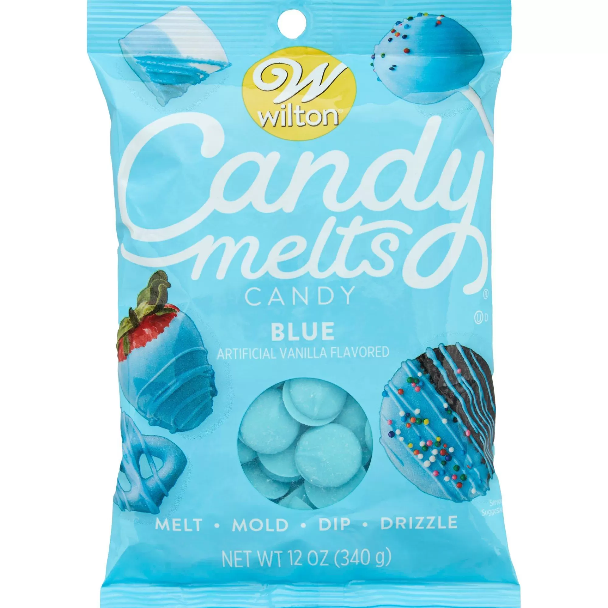 Wilton Cake Pop Supplies | Blue Candy Melts