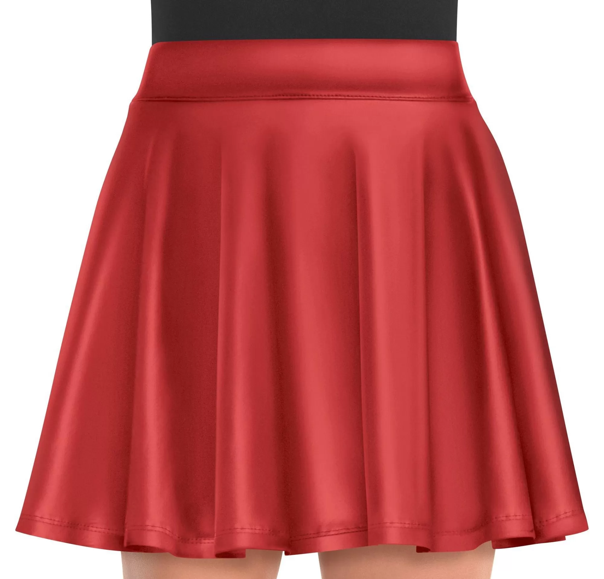 Party City Tutus, Skirts-Womens Flare Skirt Red