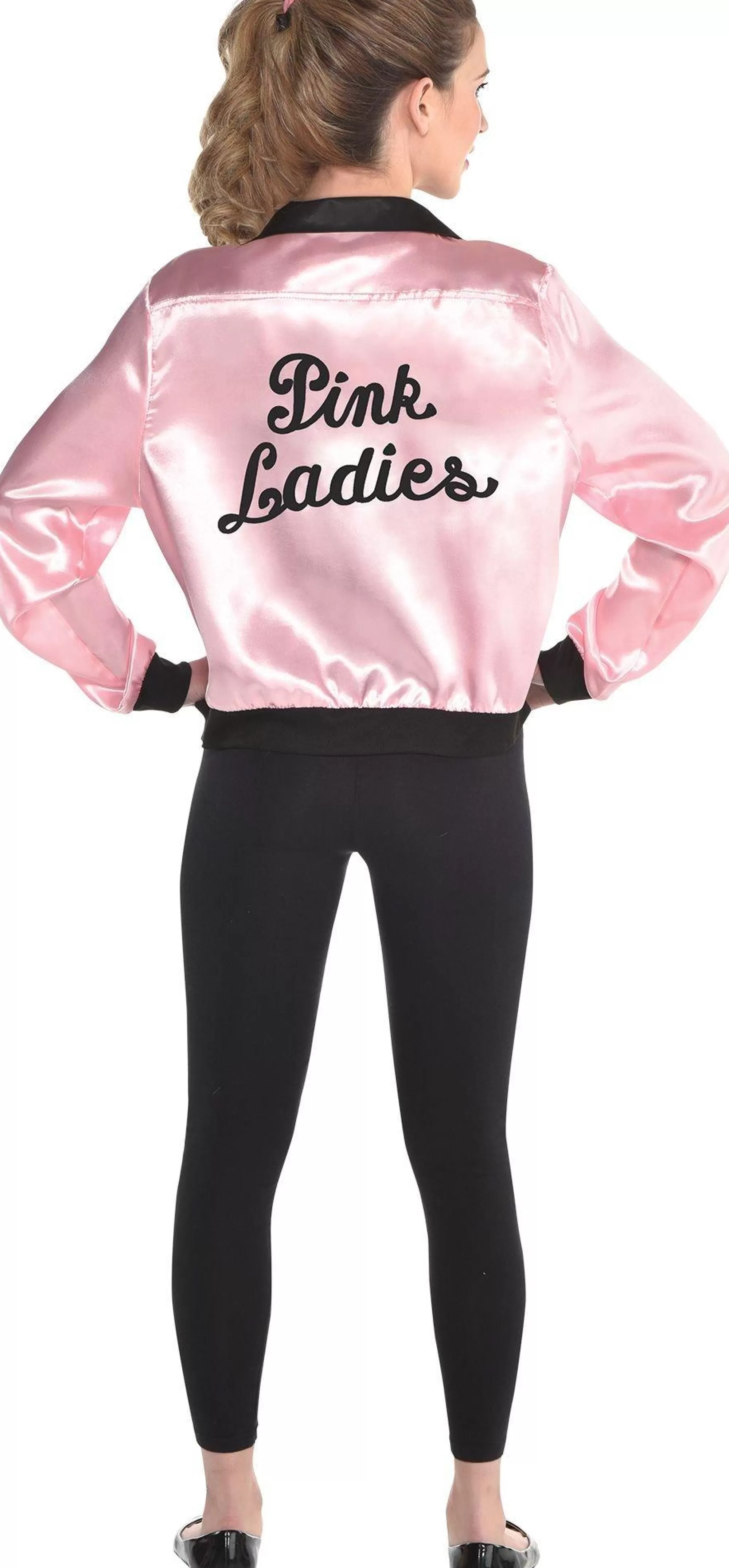 Women Party City 1950S | Womens Pink Ladies Jacket - Grease