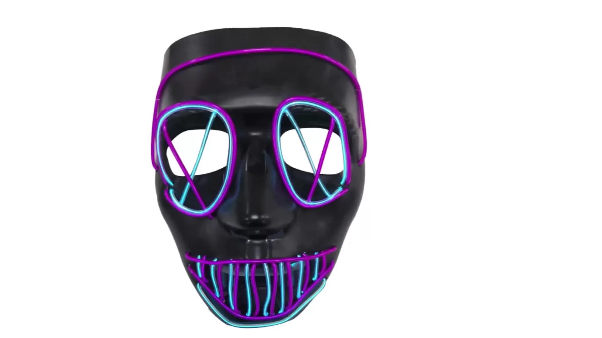 Party City The Purge-X-Eyes Light-Up Mask - The Purge Television Event