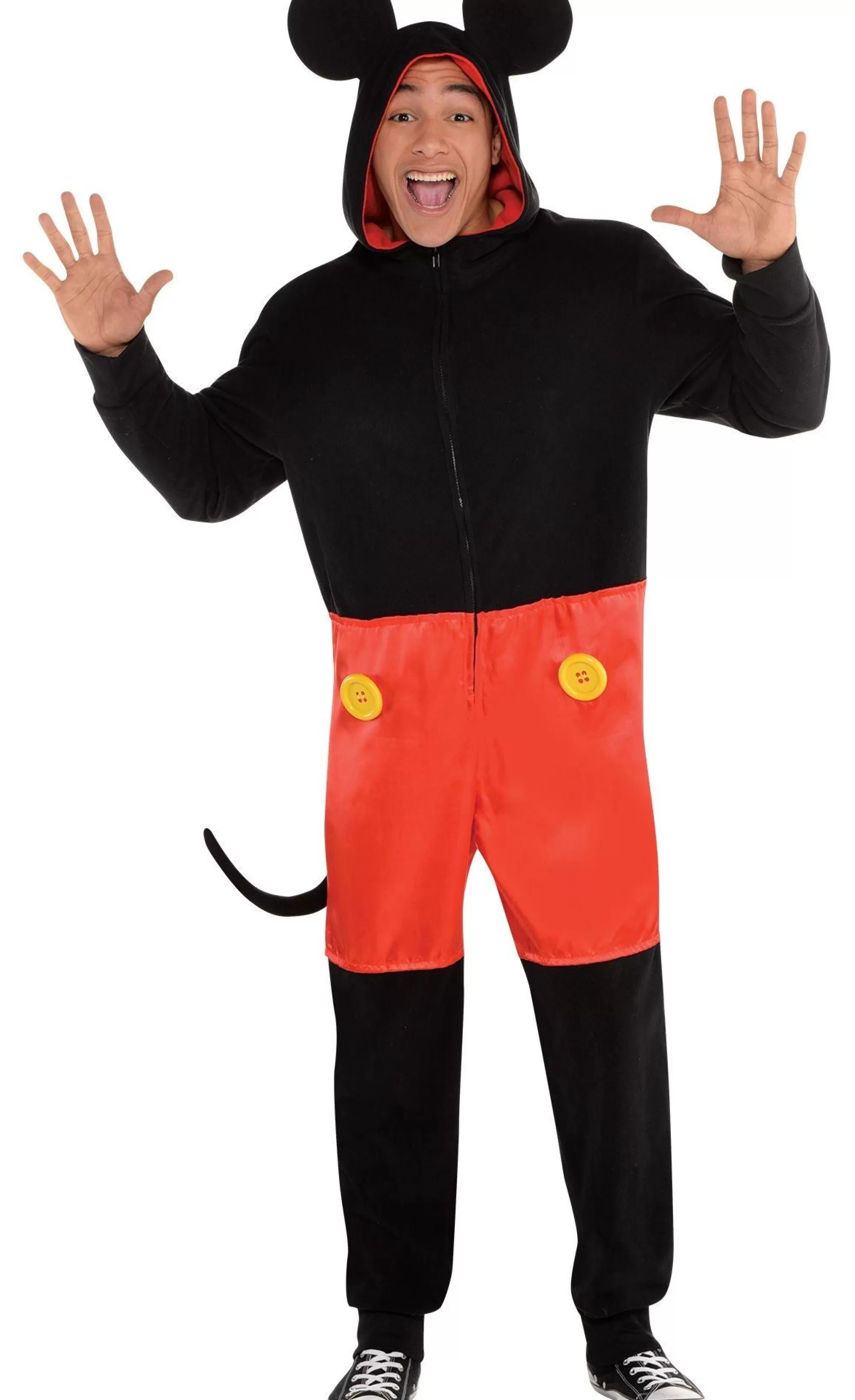 Disney Channel Funny-Zipster Mickey Mouse One Piece Costume